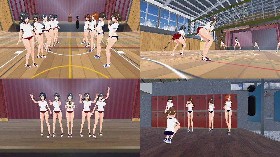 ○○学園の日々 バレーボール部編