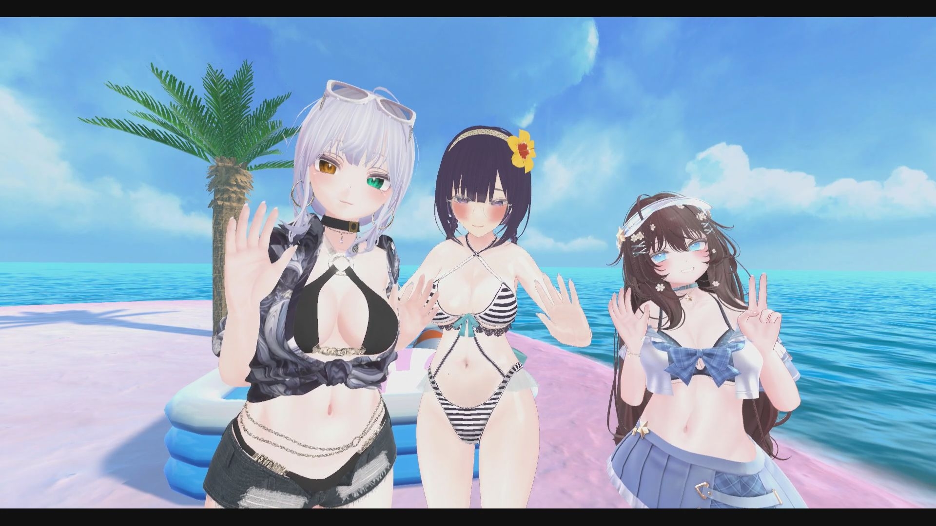 【参加者体感型】ポプロCVRプライベートリゾート百合H【ChilloutVR】