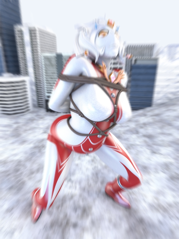 ブレイブママンVSキンバクーモ星人