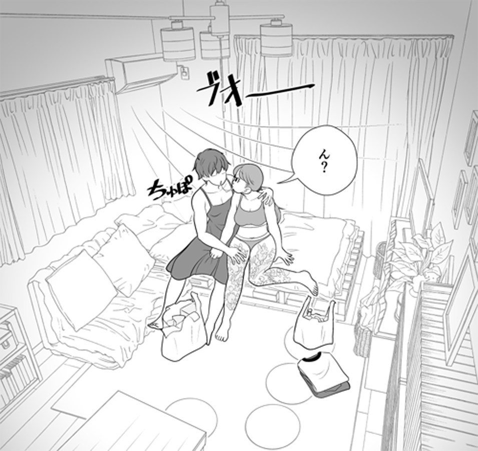 部屋のエアコンが壊れたから涼ませろって突然やって来た学校の同じサークルの人の話