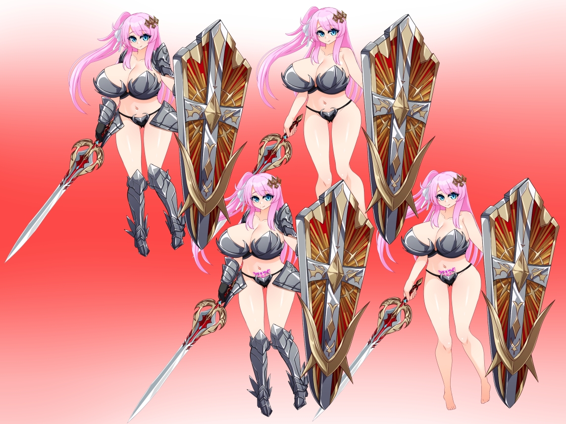 立ち絵素材 盾の騎士