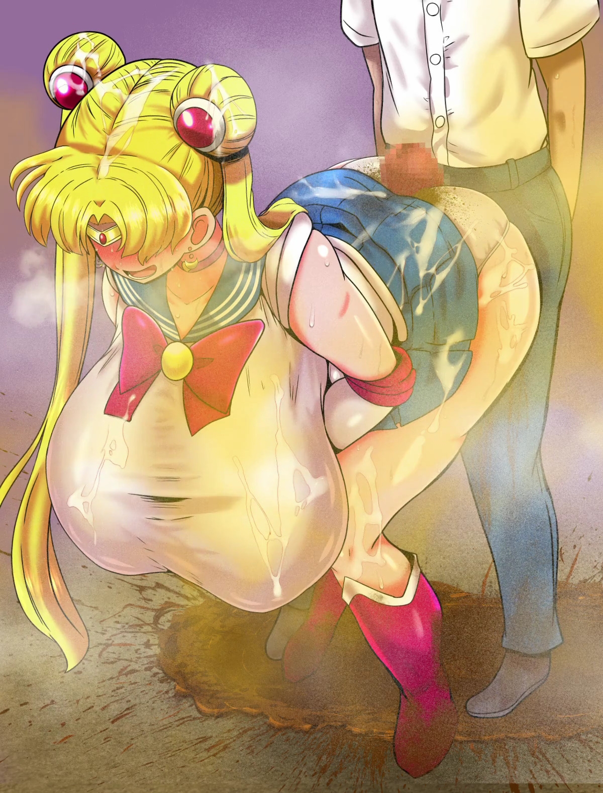 便意我慢&着衣脱糞&おならアニメーション集(6)