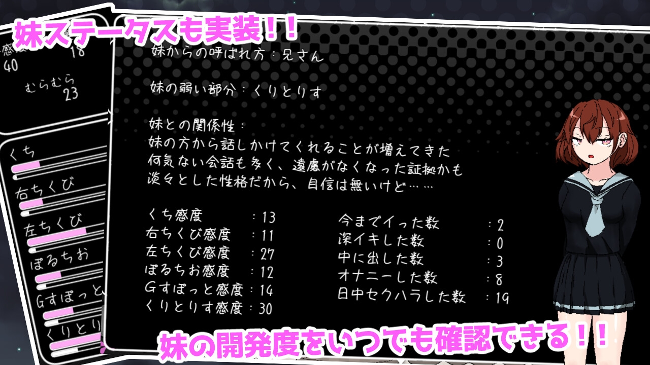 思春期妹とえっちな30日間