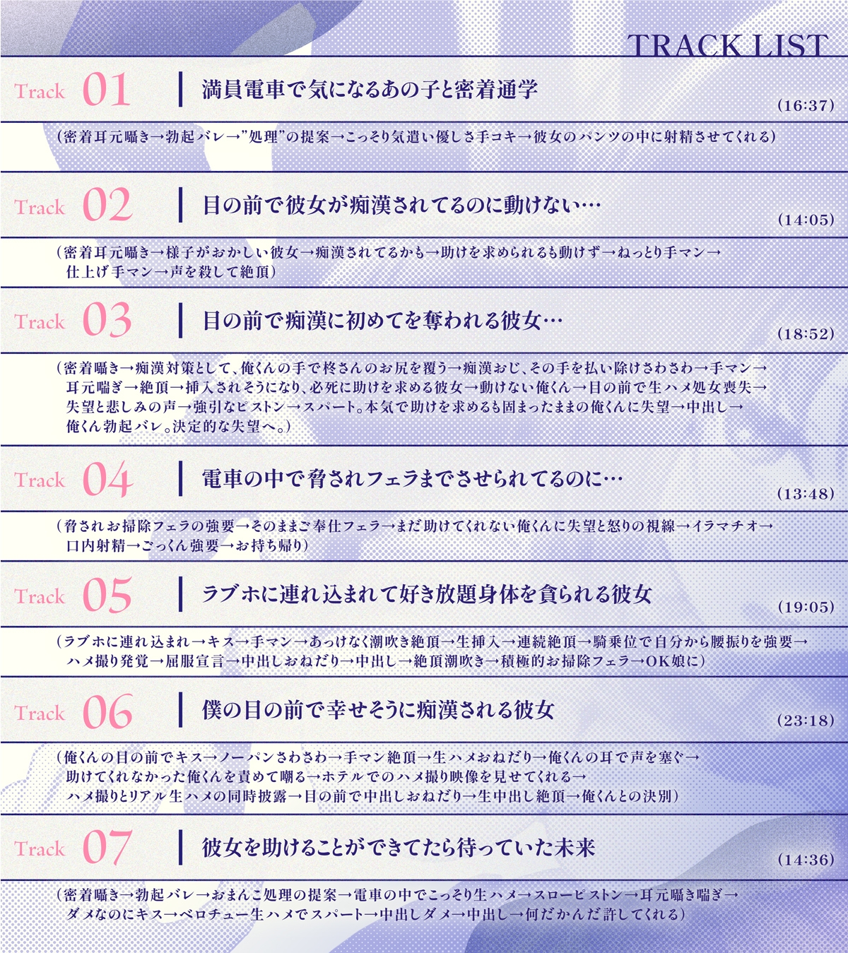 どうして助けてくれないの?～毎朝密着通学していた大人しいのに面倒見の良いあの子が、僕の目の前で痴○されて寝取られる～
