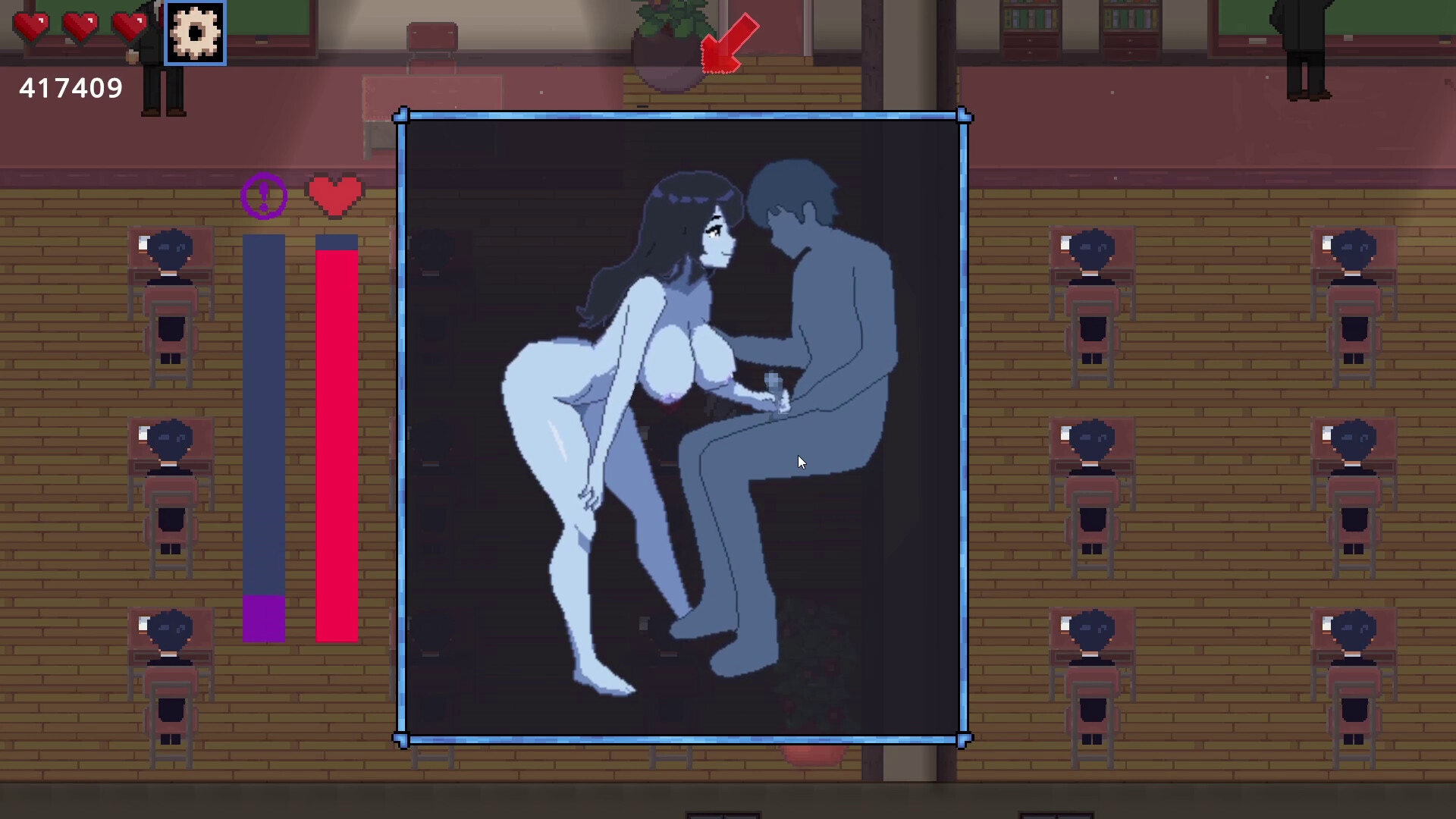 女幽霊の夜間校舎徘徊