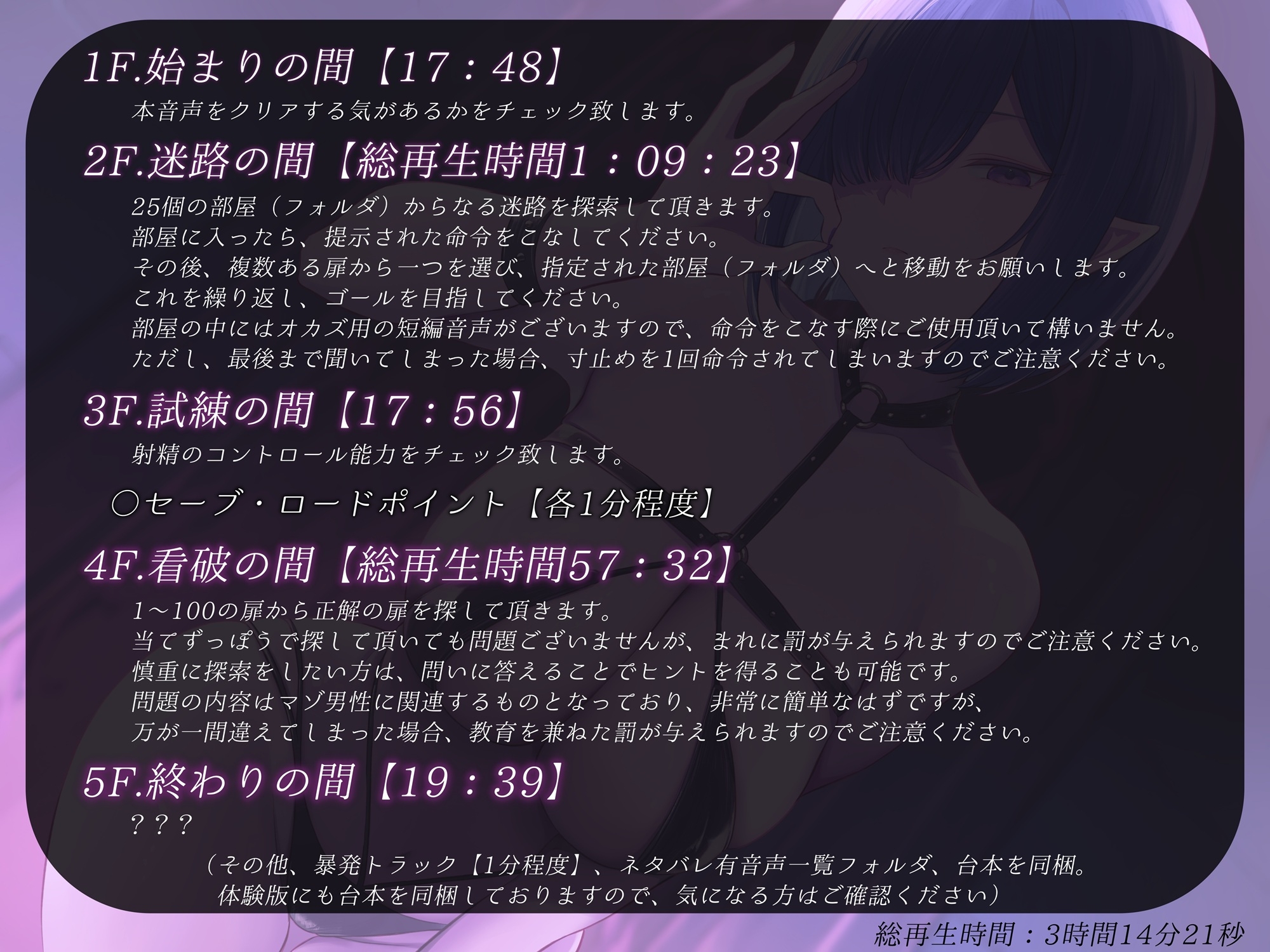 【クリア難易度SSS】マゾチンポ鍛錬ダンジョンオナサポ