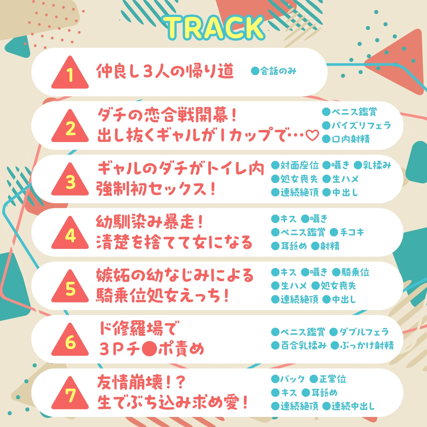 【期間限定55円】友情で結ばれた三角関係はチンポに燃える。-幼なじみとギャルによる快楽責めのSEX恋愛プレイ-