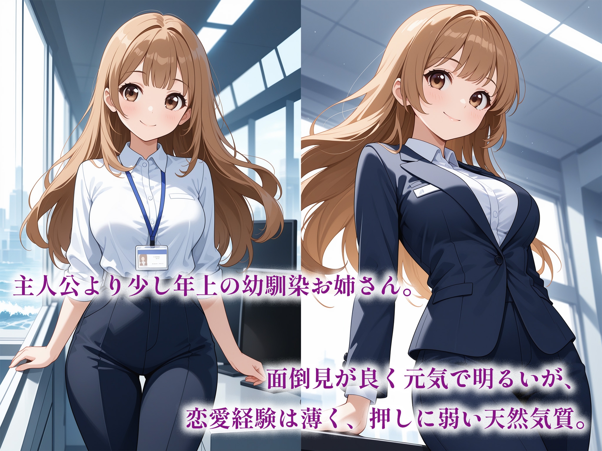 催○アプリで堕ちる元気幼馴染お姉さん ～年上ヒロインの奉仕快感堕ち～