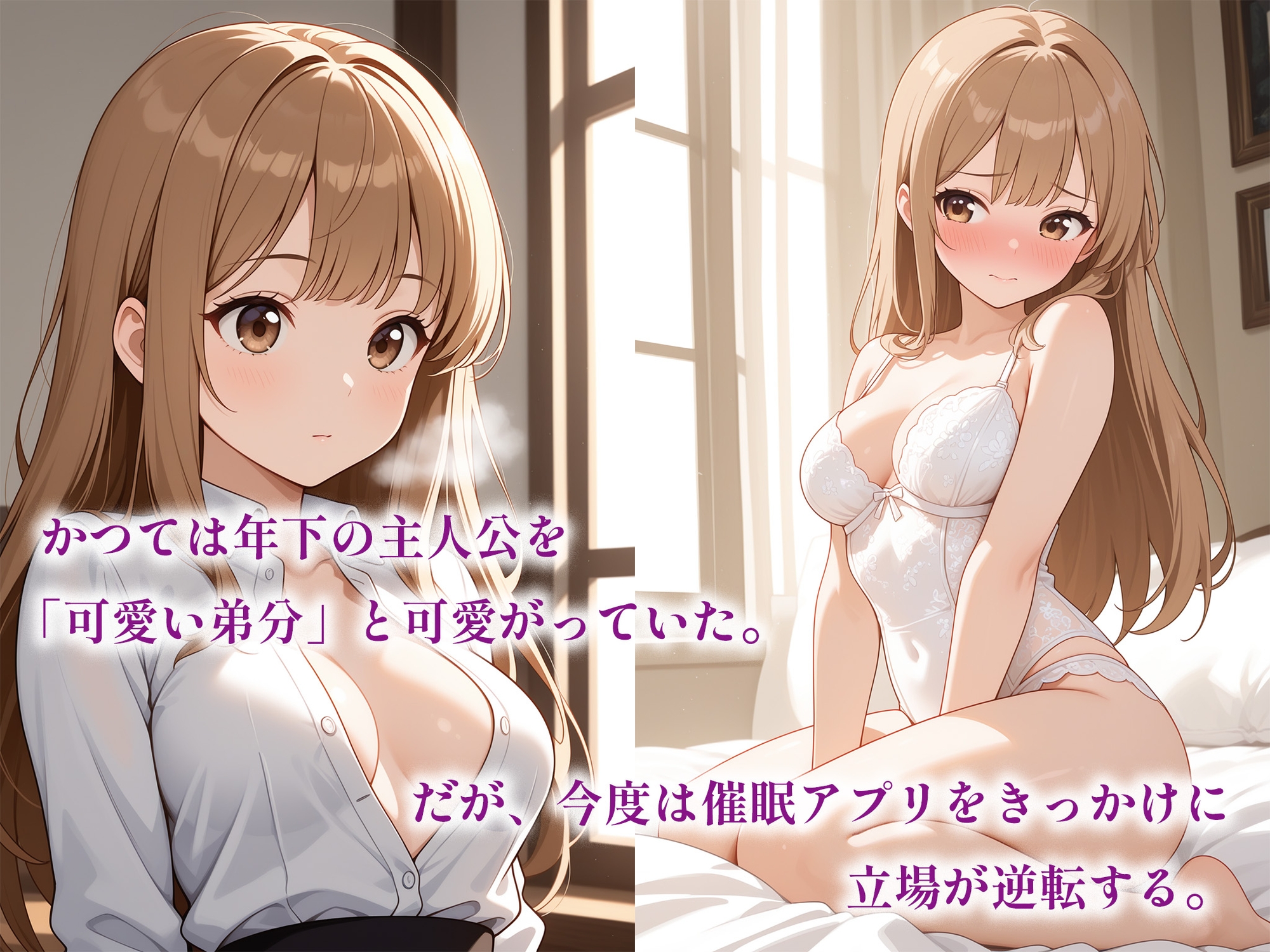 催○アプリで堕ちる元気幼馴染お姉さん ～年上ヒロインの奉仕快感堕ち～