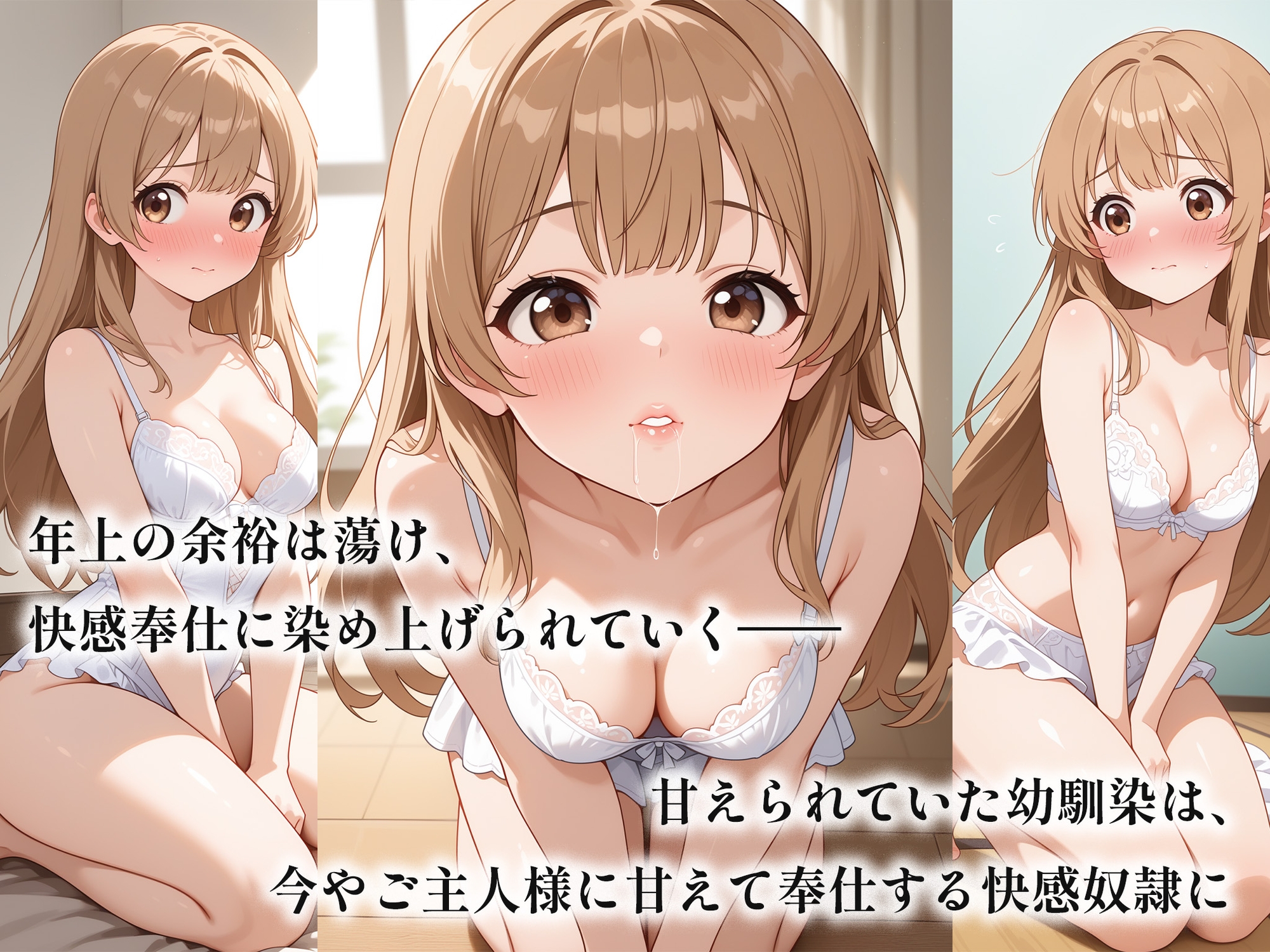 催○アプリで堕ちる元気幼馴染お姉さん ～年上ヒロインの奉仕快感堕ち～