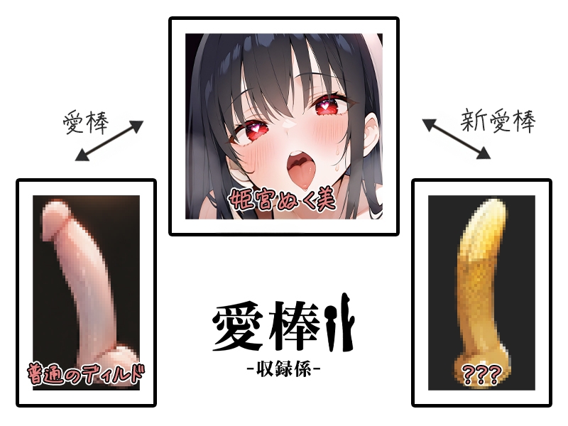 ✨期間限定価格✨【ディルド子宮クリ責めオナニー実演】愛棒-収録係-【姫宮ぬく美】