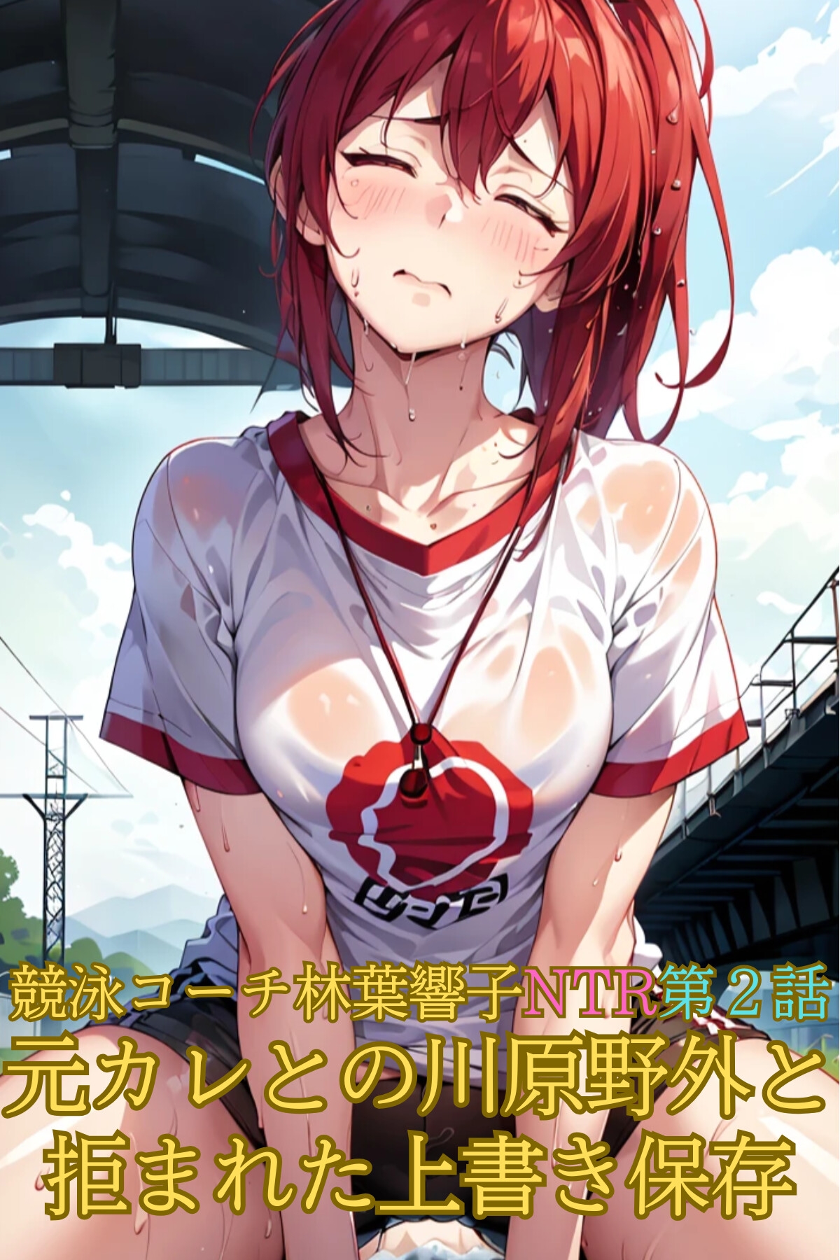 競泳コーチ林葉響子NTR(2)元カレとの川原野外と拒まれた上書保存