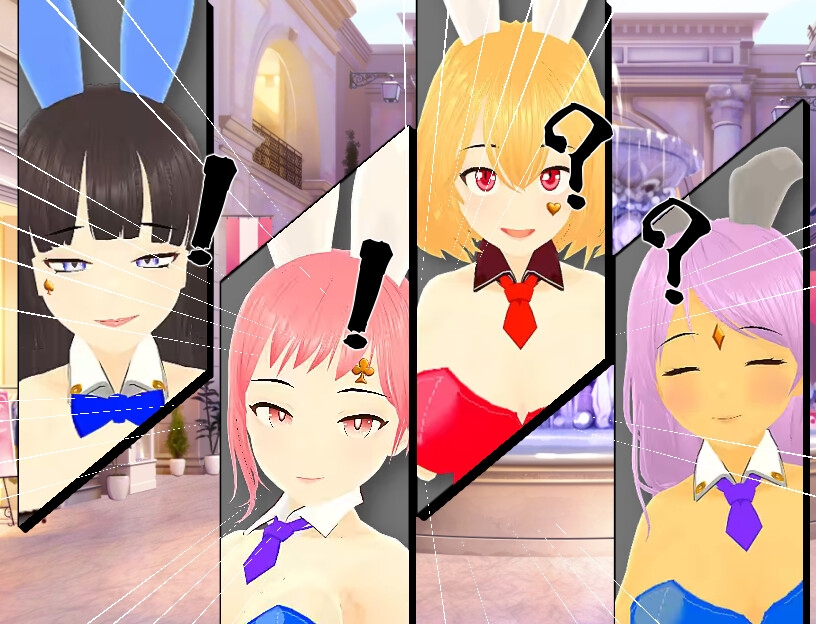 ザコ色仕掛けバニーガール部隊VS見習いヒーロー