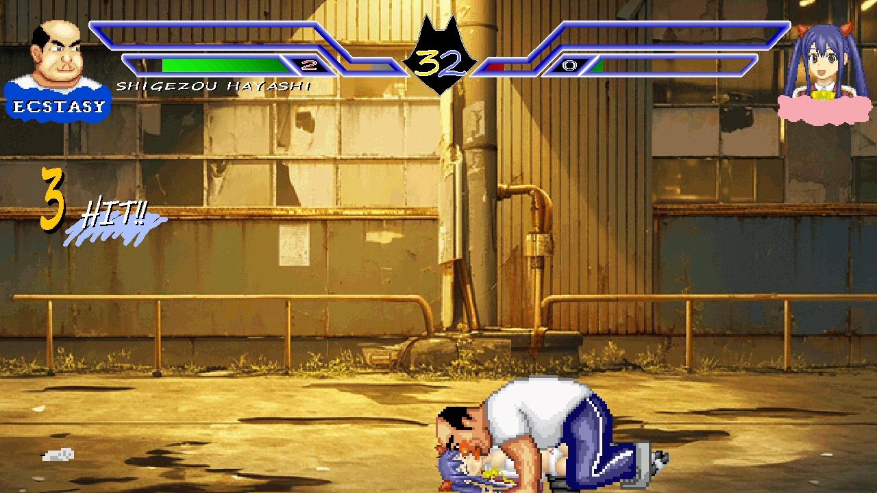 ウ〇ンディの異世界でオジサンとエッチなバトル