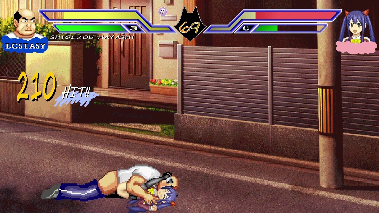 ウ〇ンディの異世界でオジサンとエッチなバトル