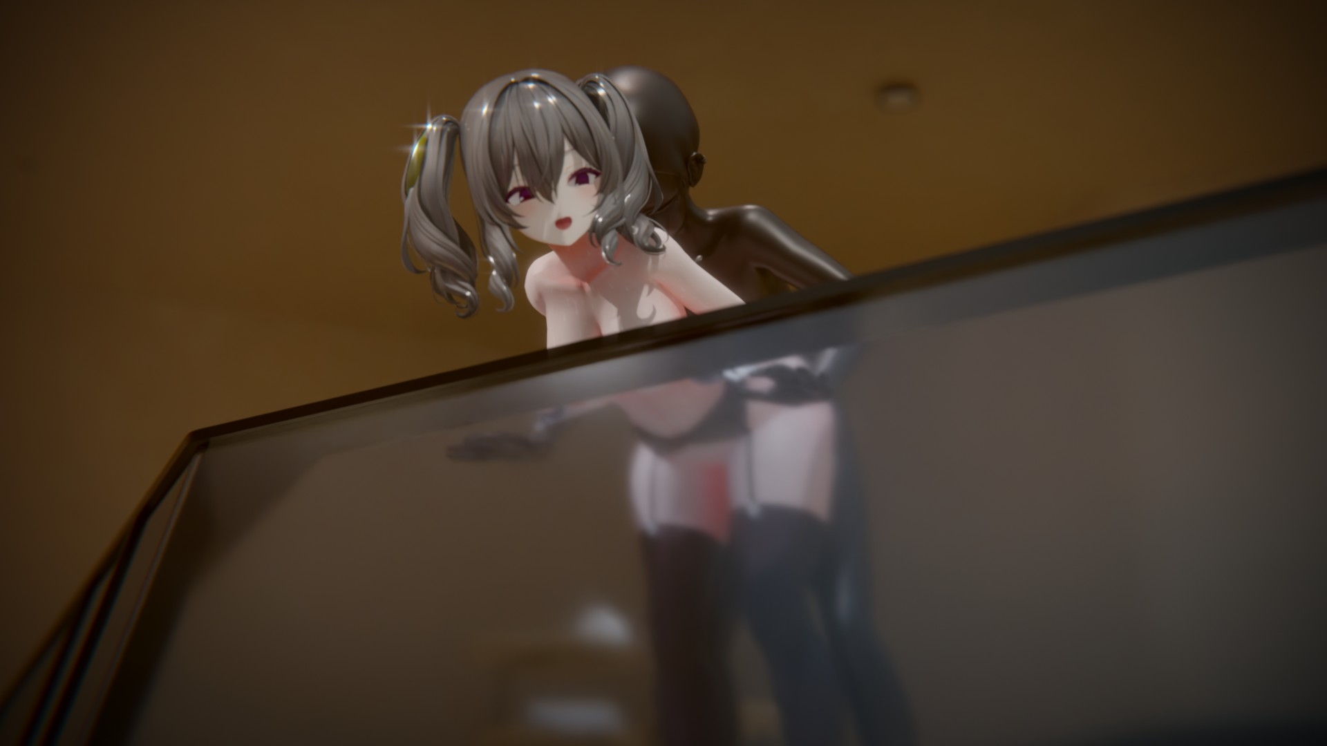 夜のヒメゴト ~ガラス越しのカラダ~