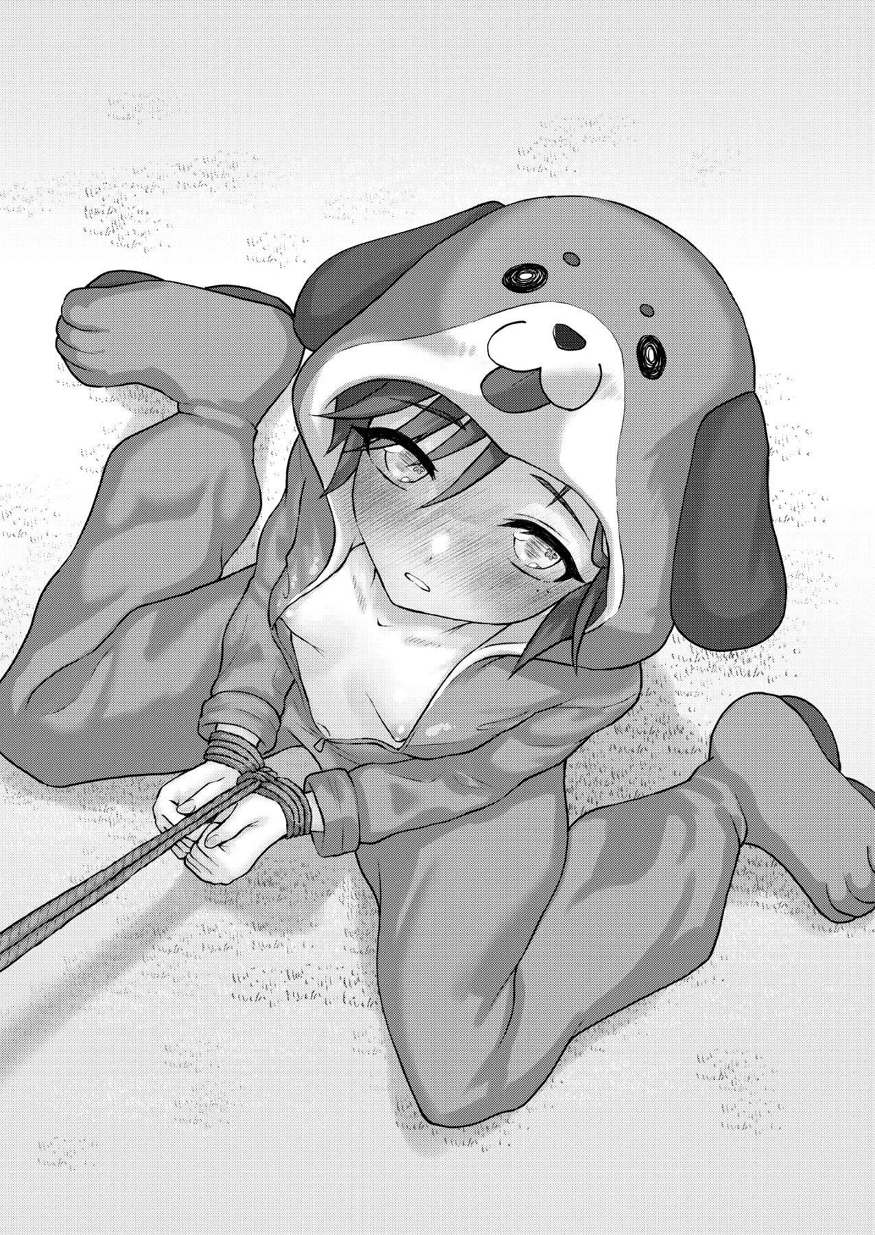 花音ちゃんと縄遊び お留守番緊縛編