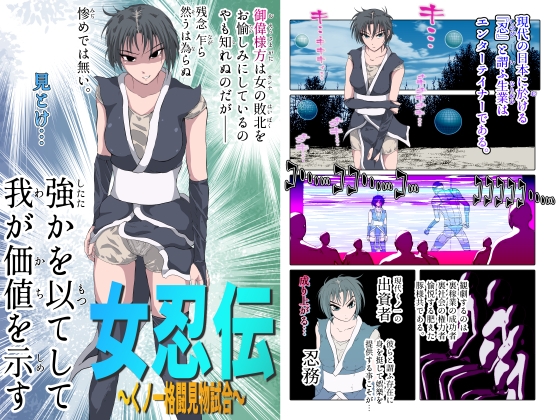 女忍伝～くノ一格闘見物試合～