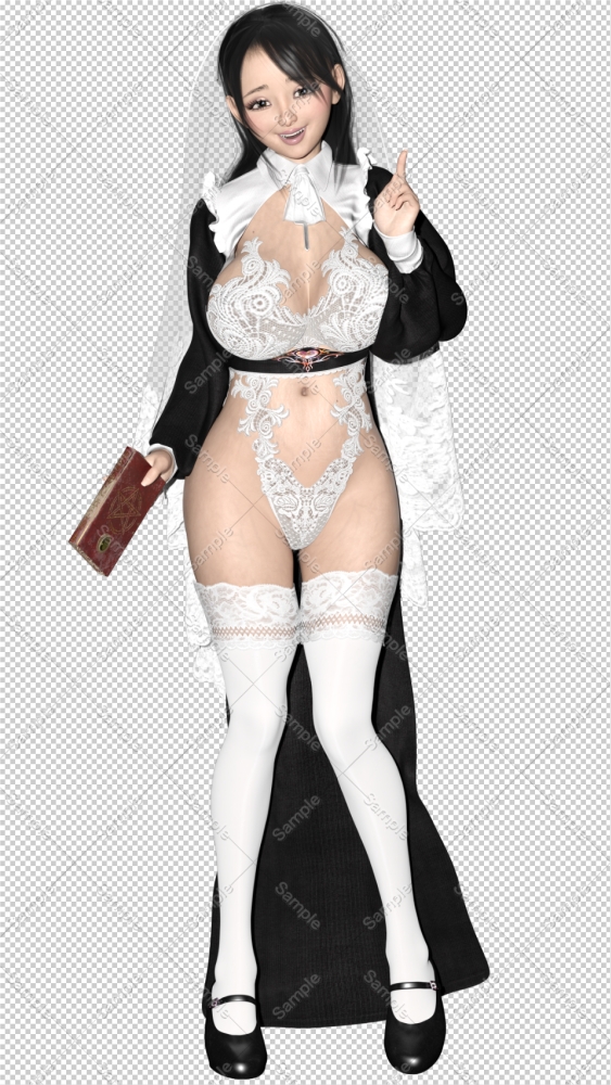 素材屋☆歌う宝石箱☆画像素材(性なる聖女)