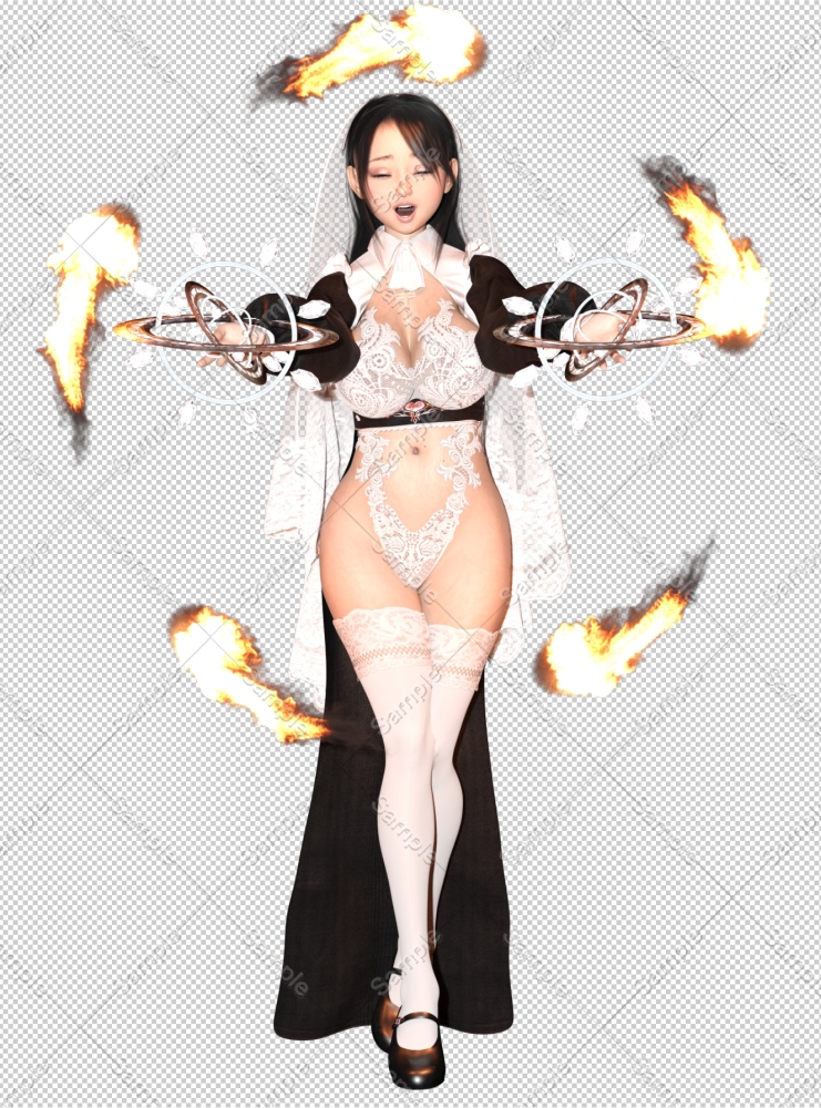 素材屋☆歌う宝石箱☆画像素材(性なる聖女)