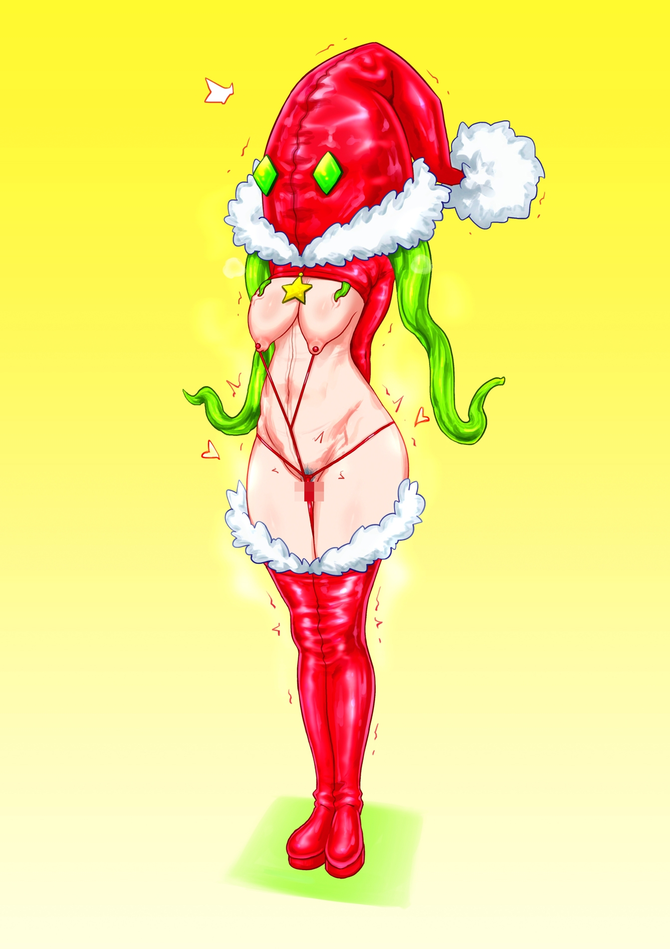 拘束サンタスーツ