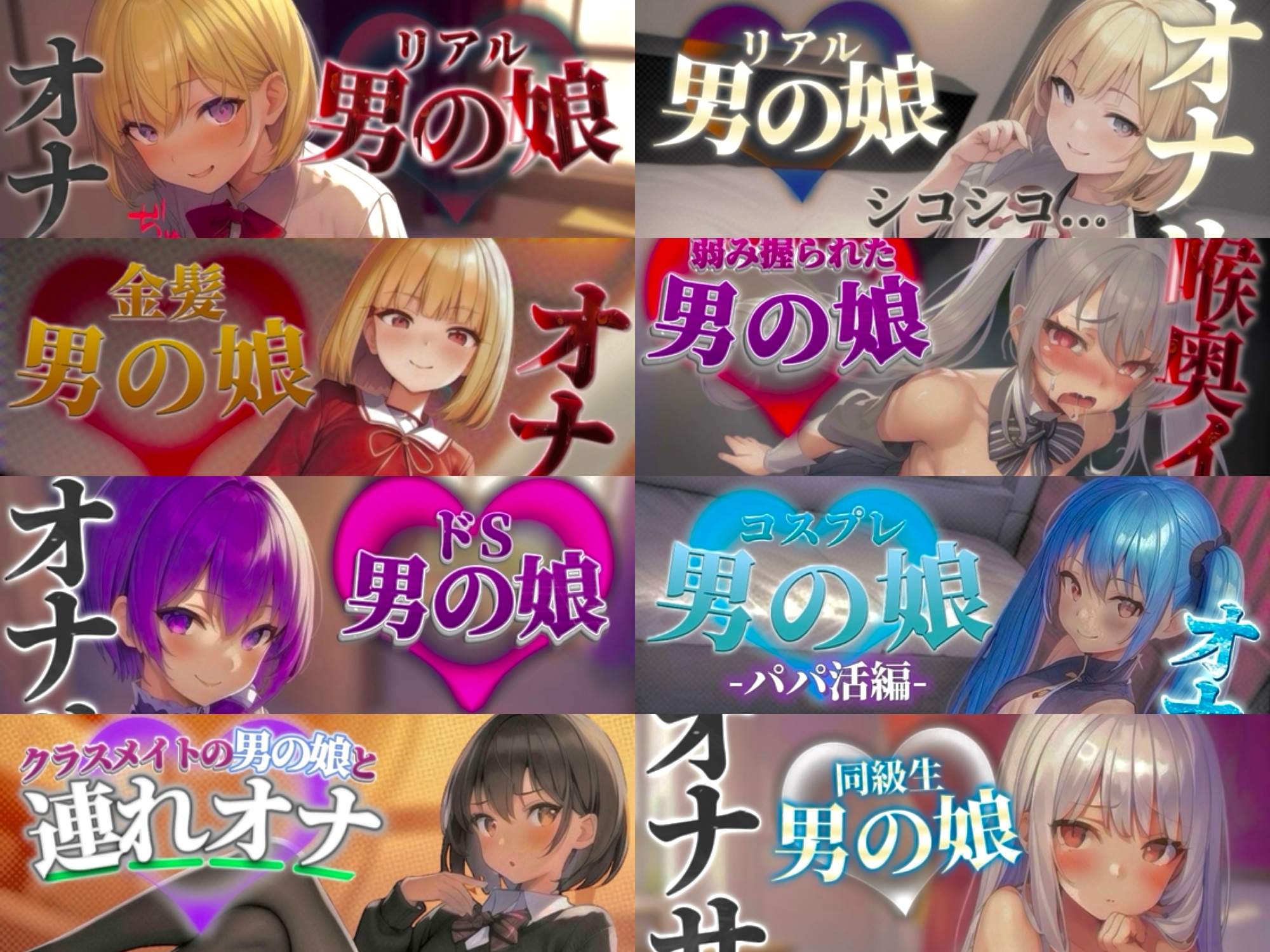 【祝!謹賀新年セール!】『男の娘堕ちしよっ?』2025年公開全28作品セット!!!