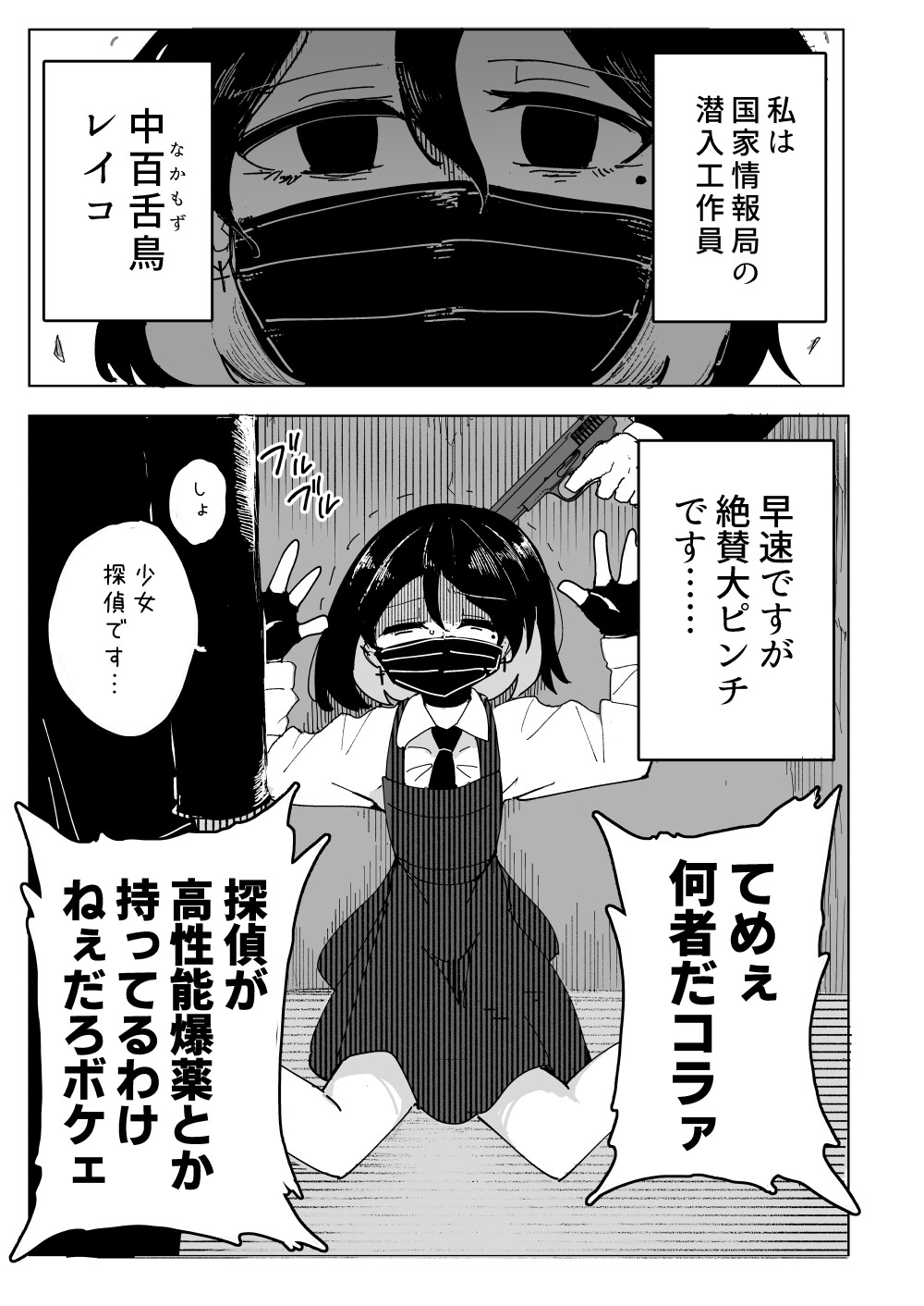 女スパイ、つかまえた
