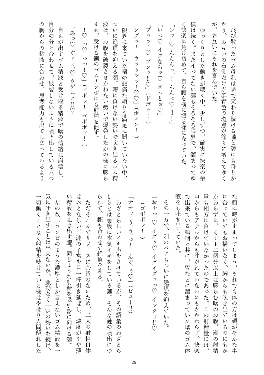 ゴムの体 総集編 拾(十)