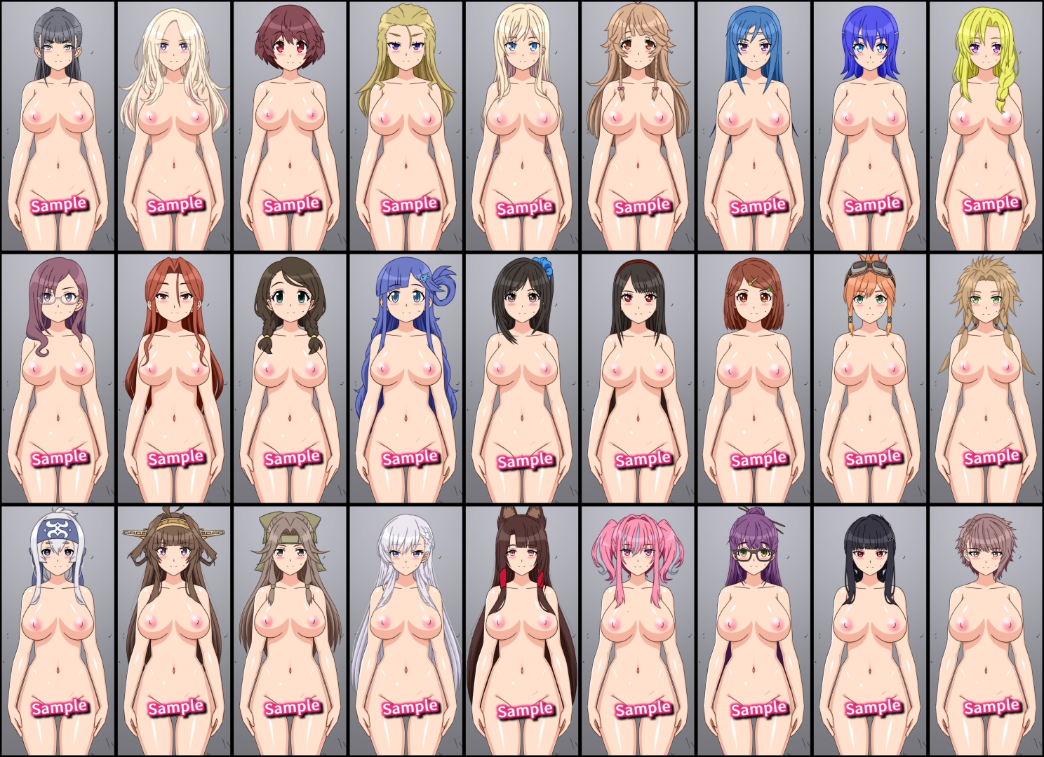 27人のパイパンヌードの女の子を「みつめえっち」したい人向けのCG集2026-ZWEI-