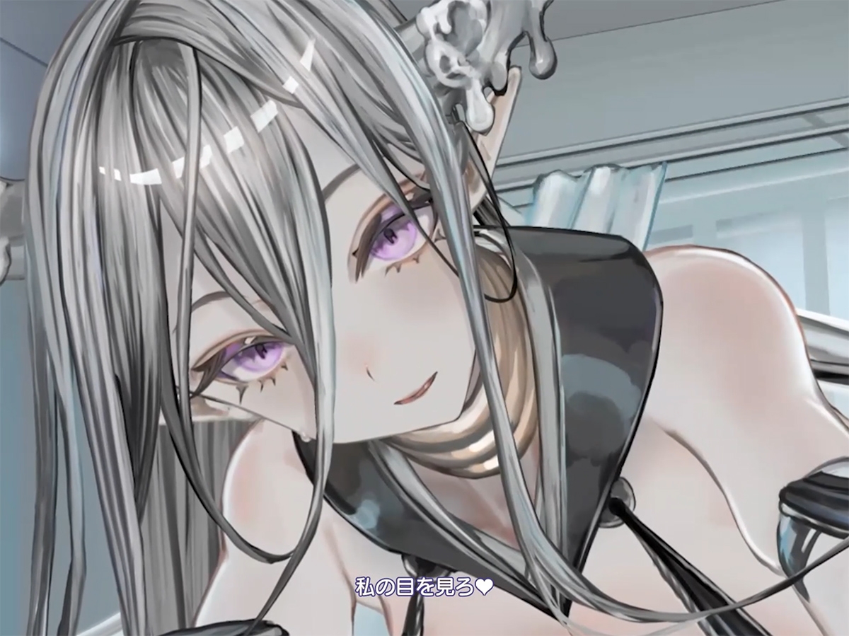 【高画質アニメ版】クールダウナーな巨乳サキュバス女王様と甘やかし《オス煽り受精チン媚びラブキス》&《濃厚王様セックスで密着種付け》