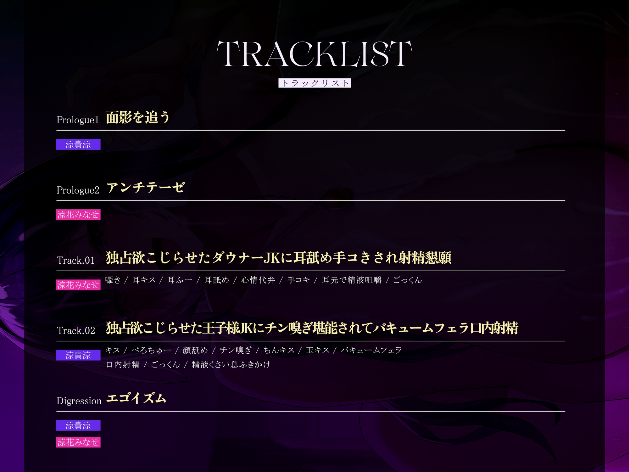 【女性優位フォーリー/ドスケベ事後差分イラスト】ジメジメ三角関係逆レ○プ～独占欲マシマシ王子様とひねくれダウナーJKはアナタの童貞ちんぽを使って友情を深める～