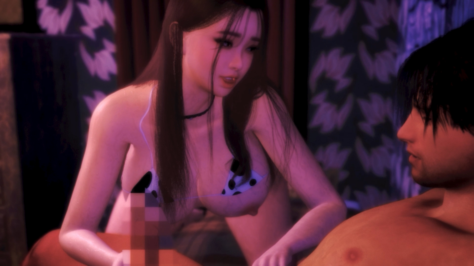 水着の巨乳お姉さんとやる