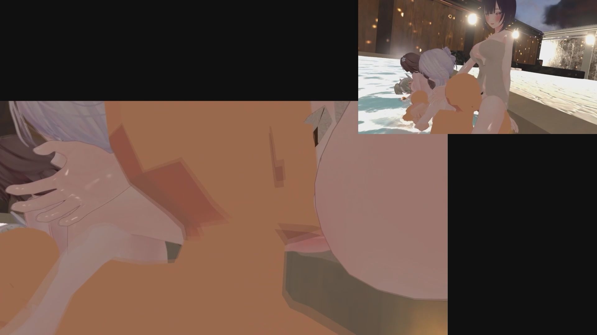 【視聴者参加型】ポプロ混浴温泉乱交【ChilloutVR】