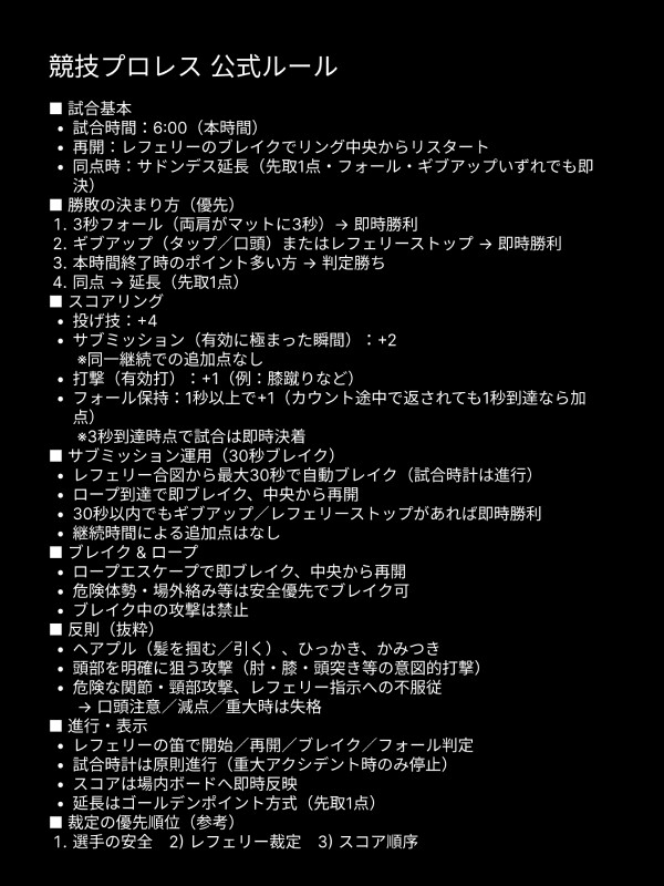 競技プロレス女子テレビ中継風イラスト集