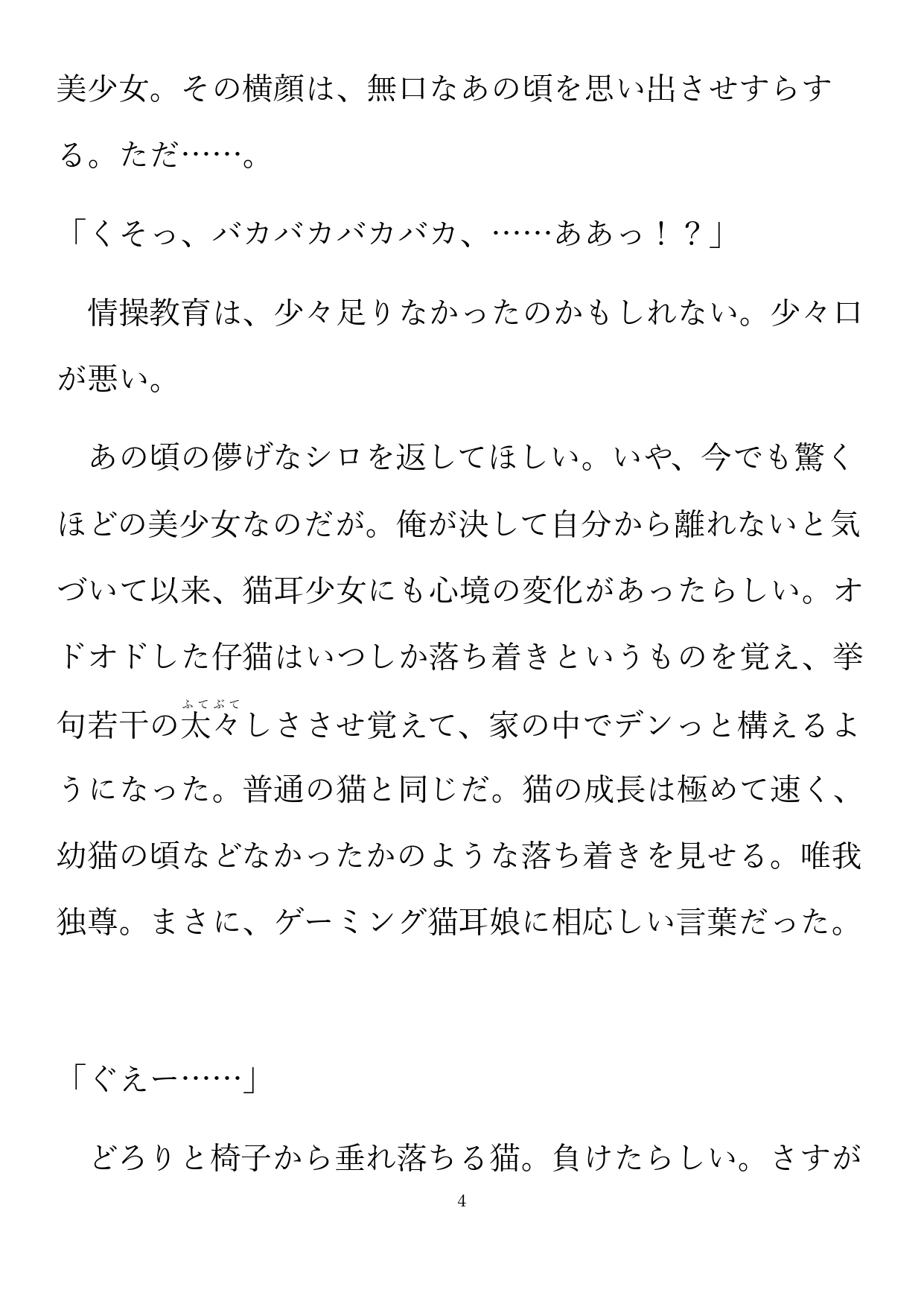 シュリとペットとゲーマーキャット