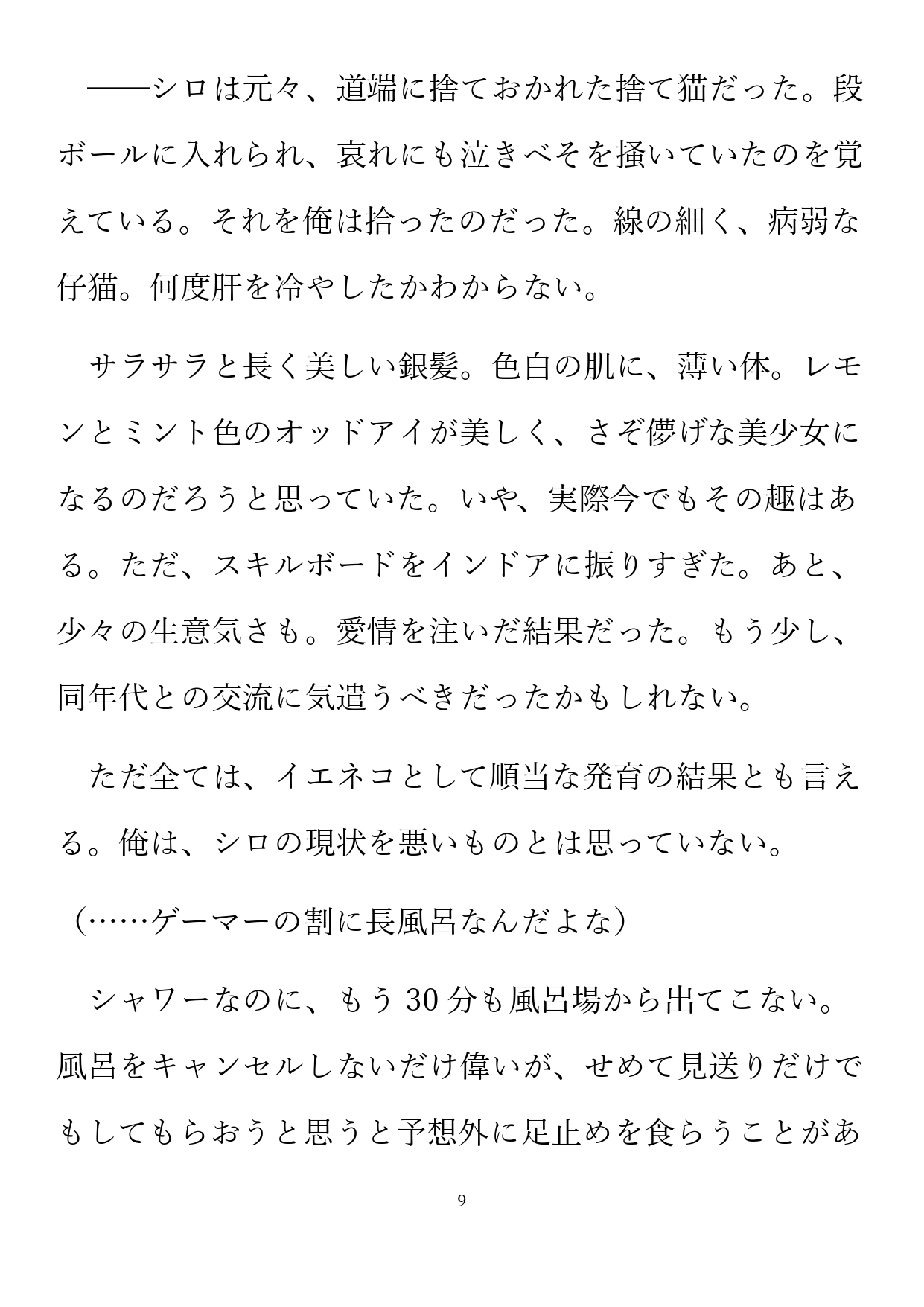 シュリとペットとゲーマーキャット