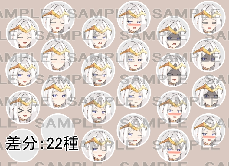 【立ち絵素材】聖職者12【裸差分あり】