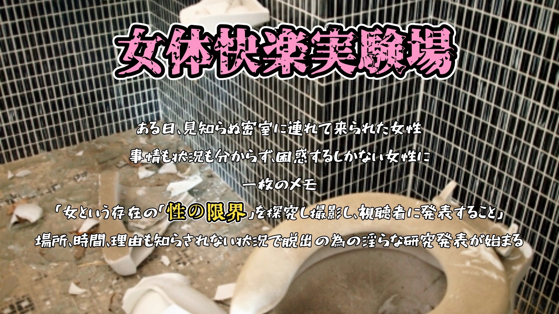 『女体快楽実験場』被験体No,012「七瀬ゆな」Stage,1前