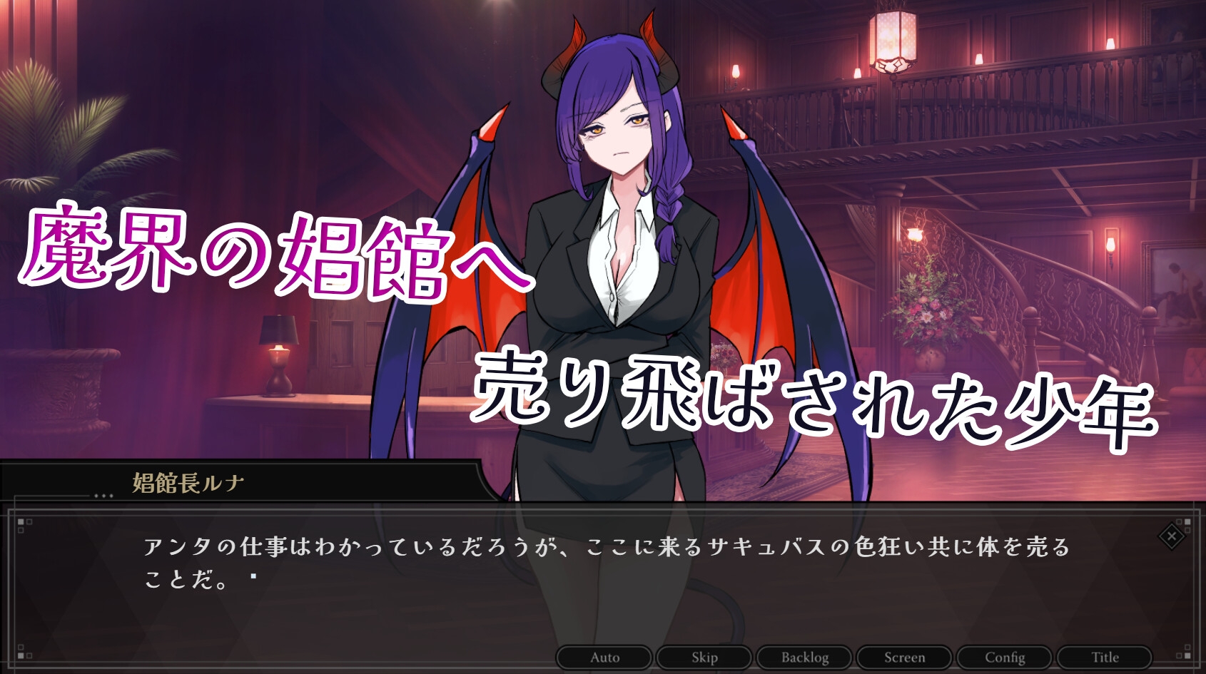 サキュバス専用！逆レ○プ娼館へようこそ