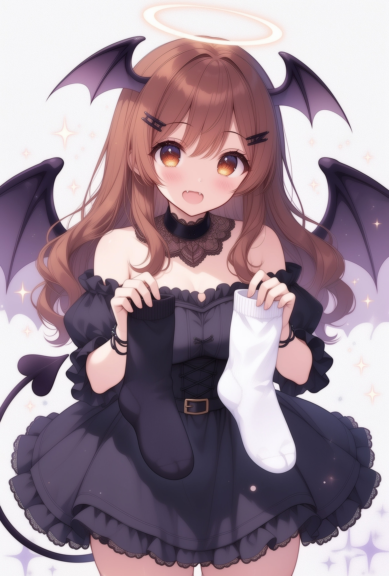 サキュバスの濃厚フェロモン靴下を嗅ぎながら元カノの臭い靴下に中出しぶっかけ