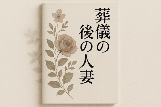 葬儀の後の人妻