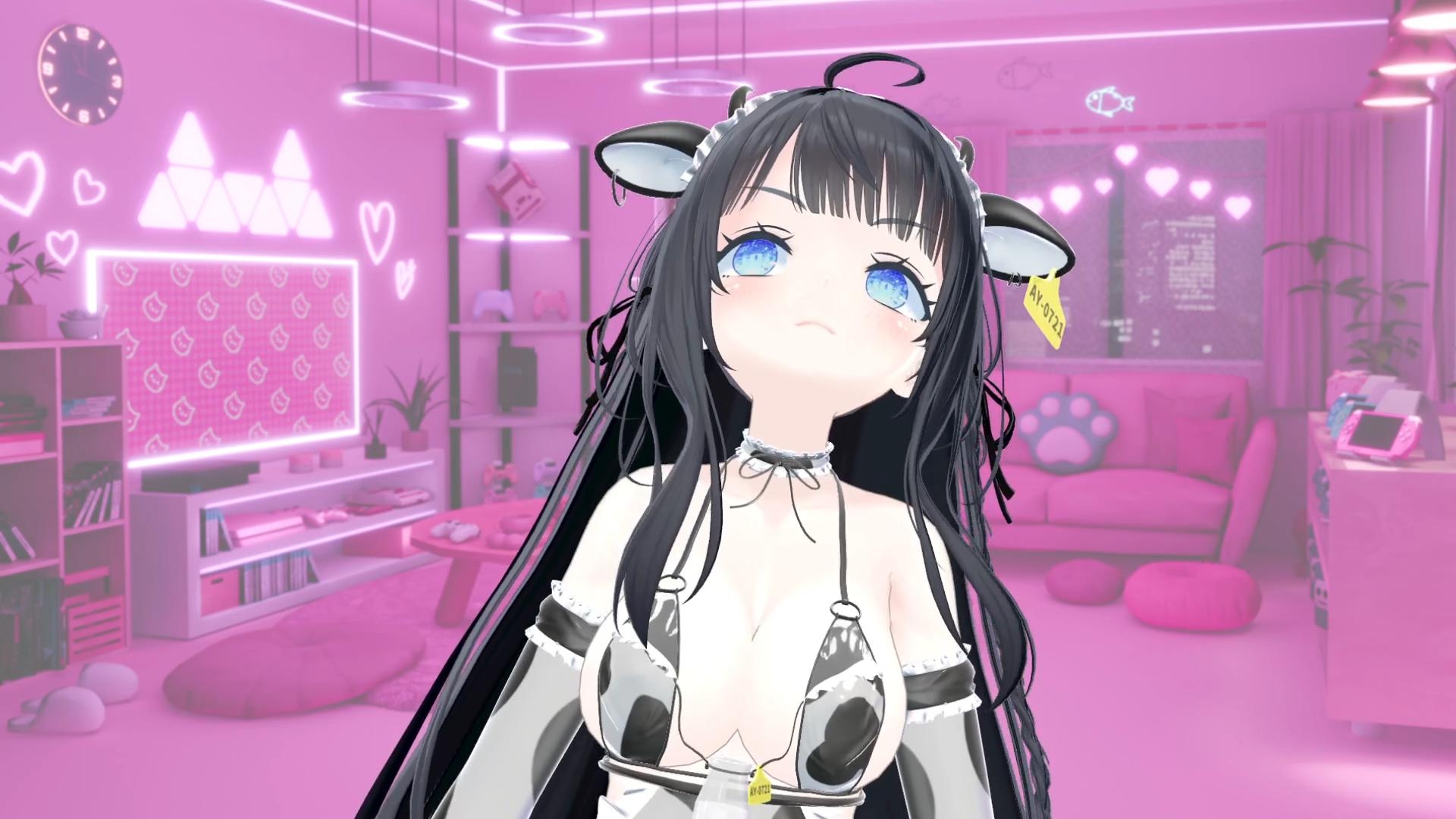 【バーチャル49分】あやちゃと姫はじめ♡ じっくりポケットTEN〇Aで 前戯したあと キミにまたがって挿入♡ 深イキしすぎちゃったあ あやのあや