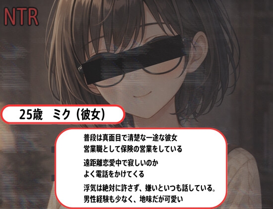 【電話越NTR】遠距離恋愛中、どうやら彼女の様子が最近おかしい