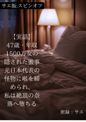 【実話】47歳・年収1500万女の隠された蜜事～元日本代表の怪物に喉を締められ、私は絶頂の奈落へ堕ちる～(スピンオフ:サエ版)