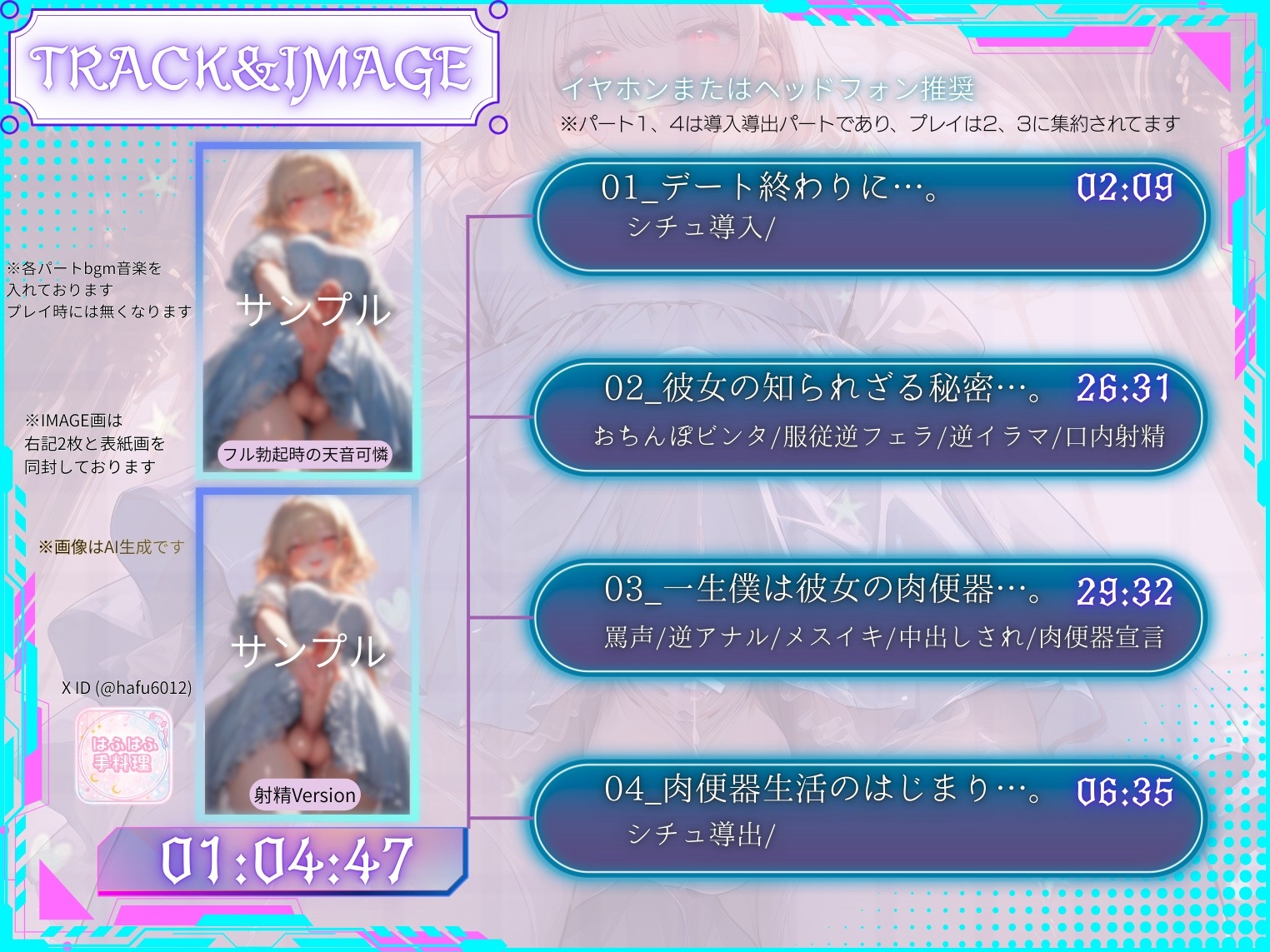 【ふた×サディ】純愛のつもりがお嬢様はふたなりサディストだった件。