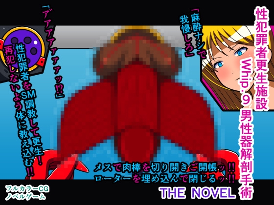 性犯罪者更生施設 Whip.9 男性器解剖手術 THE NOVEL