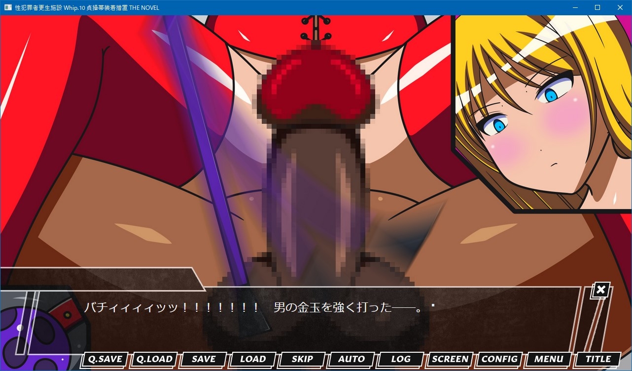 性犯罪者更生施設 Whip.10 貞操帯装着措置 THE NOVEL