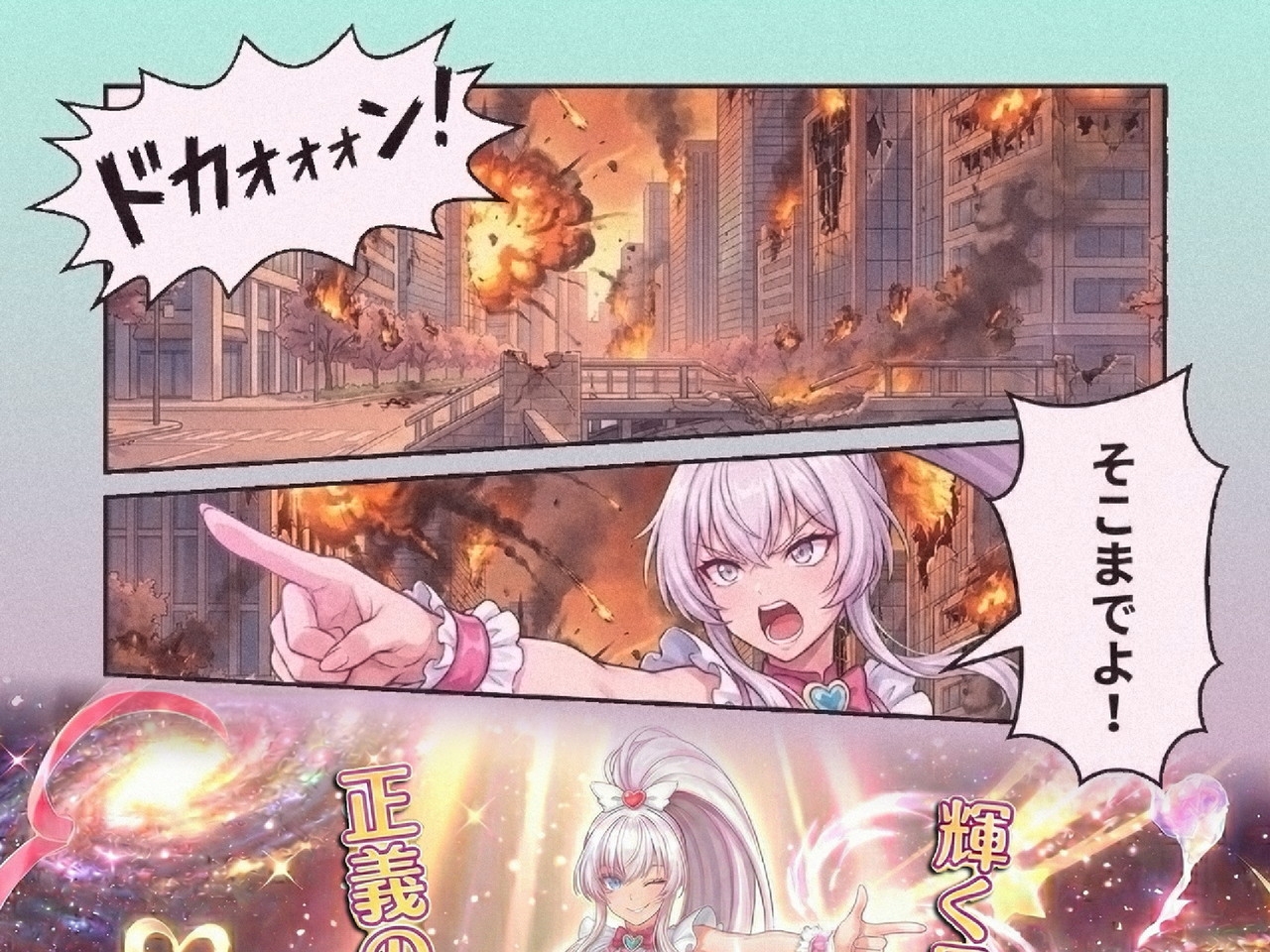 【洗脳催○/下品腰振りダンス/語尾チンポ】変身ヒロインキラリリィ悪堕ち堕落確定連続アクメ敗北洗脳快楽堕ち