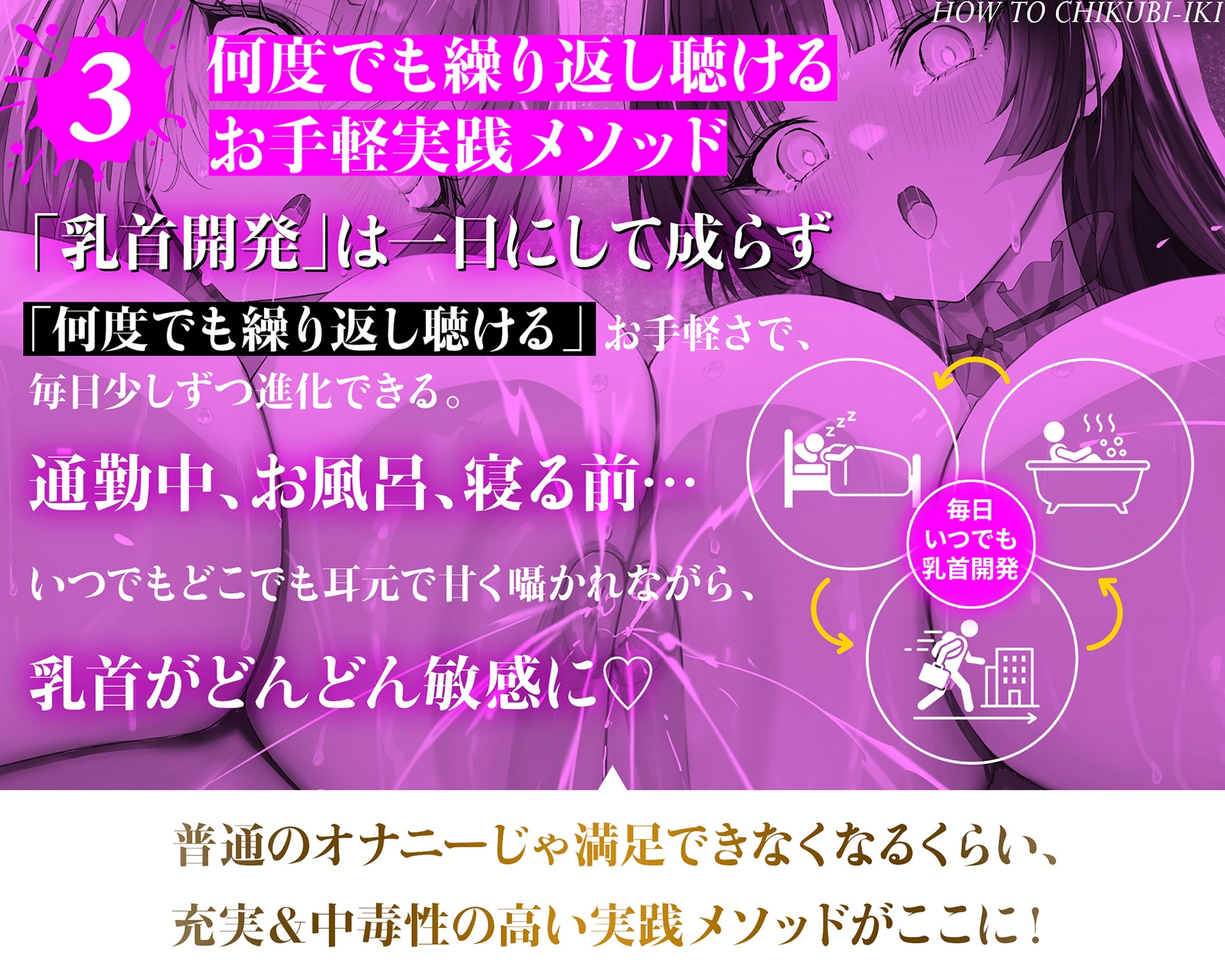 乳首で【イク】！メソッド」～初心者から上級者まで本当に誰でも乳首でイケる『実用』開発メソッド完全版