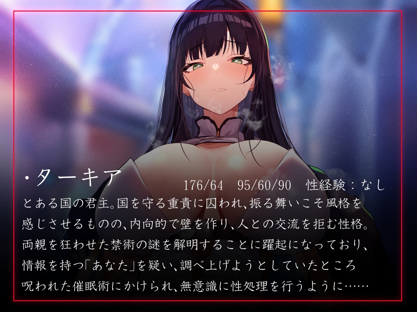 【性癖布教期間限定100円】名高い美人君主の意識を改変し、性格そのままに性処理奉仕をさせ少しずつイチャあまおまんこえっち係へ【過激な凌◯なし・イチャラブエンド】